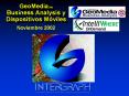 GeoMediaTM Business Analysis y Dispositivos Mviles