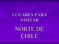 LUGARES PARA VISITAR
