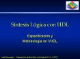 Sntesis Lgica con HDL