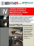 CONGRESO ARGENTINO DE PATOLOGIA DE URGENCIA, EMERGENTOLOGIA, TRAUMA Y CUIDADOS CRITICOS