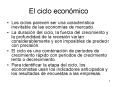 El ciclo econmico