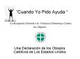 Cuando Yo Pido Ayuda La Respuesta Pastoral a la Violencia Domstica Contra las Mujeres