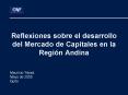 Reflexiones sobre el desarrollo del Mercado de Capitales en la Regin Andina