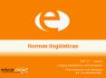 Normas lingsticas