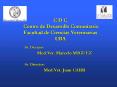 C D C Centro de Desarrollo Comunitario Facultad de Ciencias Veterinarias UBA