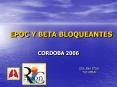 EPOC Y BETA BLOQUEANTES