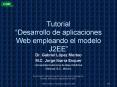 Tutorial Desarrollo de aplicaciones Web empleando el modelo J2EE