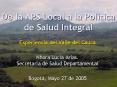 Experiencia del Valle del Cauca