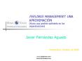 FEELINGS MANAGEMENT: UNA APROXIMACIN Hacia una gestin optimista en las organizaciones