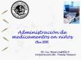 ADMNISTRACION DE MEDICAMENTOS POR VIA ORAL, RECTAL,IM,EV'