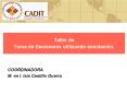 Taller de Toma de Decisiones utilizando simulacin'