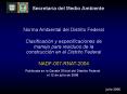 Clasificacin y especificaciones de manejo para residuos de la construccin en el Distrito Federal