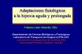 Adaptaciones fisiolgicas a la hipoxia aguda y prolongada
