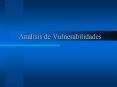 Anlisis de Vulnerabilidades