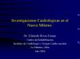 Investigaciones Cardiolgicas en el Nuevo Milenio'