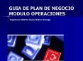 GUIA DE PLAN DE NEGOCIO MODULO OPERACIONES