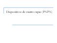 Dispositivos de cuatro capas PNPN