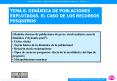 TEMA 8' DINMICA DE POBLACIONES EXPLOTADAS' EL CASO DE LOS RECURSOS PESQUEROS
