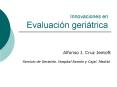 Innovaciones en Evaluacin geritrica