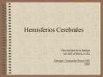 Hemisferios Cerebrales