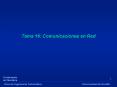 Tema 16: Comunicaciones en Red