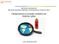 Seminario Internacional Recursos naturales, desarrollo y Democracia en Amrica Latina