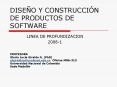DISEO Y CONSTRUCCIN DE PRODUCTOS DE SOFTWARE