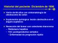 Historial del paciente: Diciembre de 1996