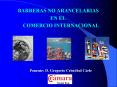 BARRERAS NO ARANCELARIAS