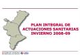 PLAN INTEGRAL DE ACTUACIONES SANITARIAS INVIERNO 200809
