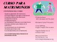 CURSO PARA MATRIMONIOS
