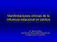 Manifestaciones clnicas de la Influenza estacional en adultos