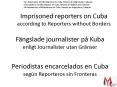 Fngslade journalister p Kuba enligt Journalister utan Grnser