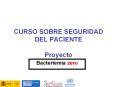 CURSO SOBRE SEGURIDAD DEL PACIENTE Proyecto
