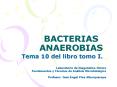 BACTERIAS ANAEROBIAS