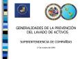 GENERALIDADES DE LA PREVENCIN DEL LAVADO DE ACTIVOS