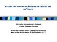 Estado del arte en estndares de calidad del software