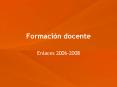 Formacin docente