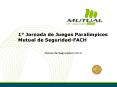 1 Jornada de Juegos Paralmpicos Mutual de SeguridadFACH