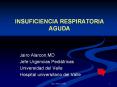 INSUFICIENCIA RESPIRATORIA AGUDA