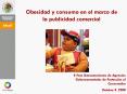 Obesidad y consumo en el marco de la publicidad comercial