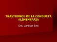 TRASTORNOS DE LA CONDUCTA ALIMENTARIA