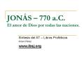 JONS 770 a'C' El amor de Dios por todas las naciones'