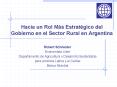 Hacia un Rol Ms Estratgico del Gobierno en el Sector Rural en Argentina