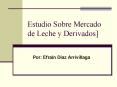 Estudio Sobre Mercado de Leche y Derivados