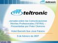 Jornada sobre las Comunicaciones Mviles Profesionales TETRA Presentadas por Peter Clemons