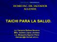 TAICHI PARA LA SALUD.
