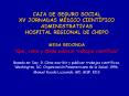 CAJA DE SEGURO SOCIAL XV JORNADAS MDICO CIENTFICO ADMINISTRATIVAS HOSPITAL REGIONAL DE CHEPO
