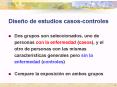 Diseo de estudios casoscontroles