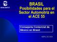 BRASIL Posibilidades para el Sector Automotriz en el ACE 55
